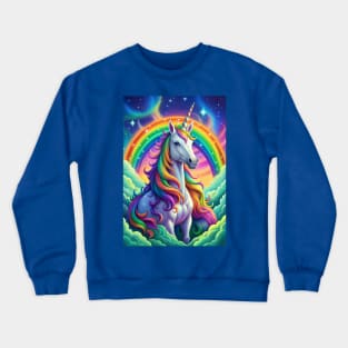 Rainbow & Starlite Crewneck Sweatshirt